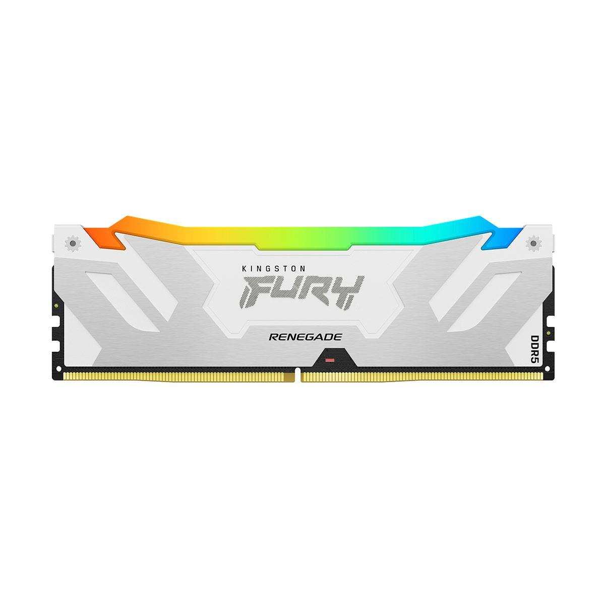 Пам'ять для настільних комп'ютерів Kingston Fury 32 GB (2x16GB) DDR5 6400 MHz Renegade RGB (KF564C32RWAK2-32), фото 1