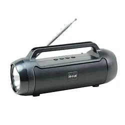Портативна переносна Bluetooth колонка XM-U6 з ліхтариком та FM радіо LS-XMU6