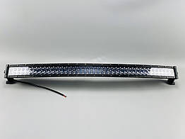 Фара LED BAR 3D лінза прямокутна 240W напівкруг 1050 мм х 85 мм 9-32В IP67 led chip 3030 80 led ламп