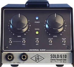Мікрофонний передпідсилювач Universal Audio Solo 610
