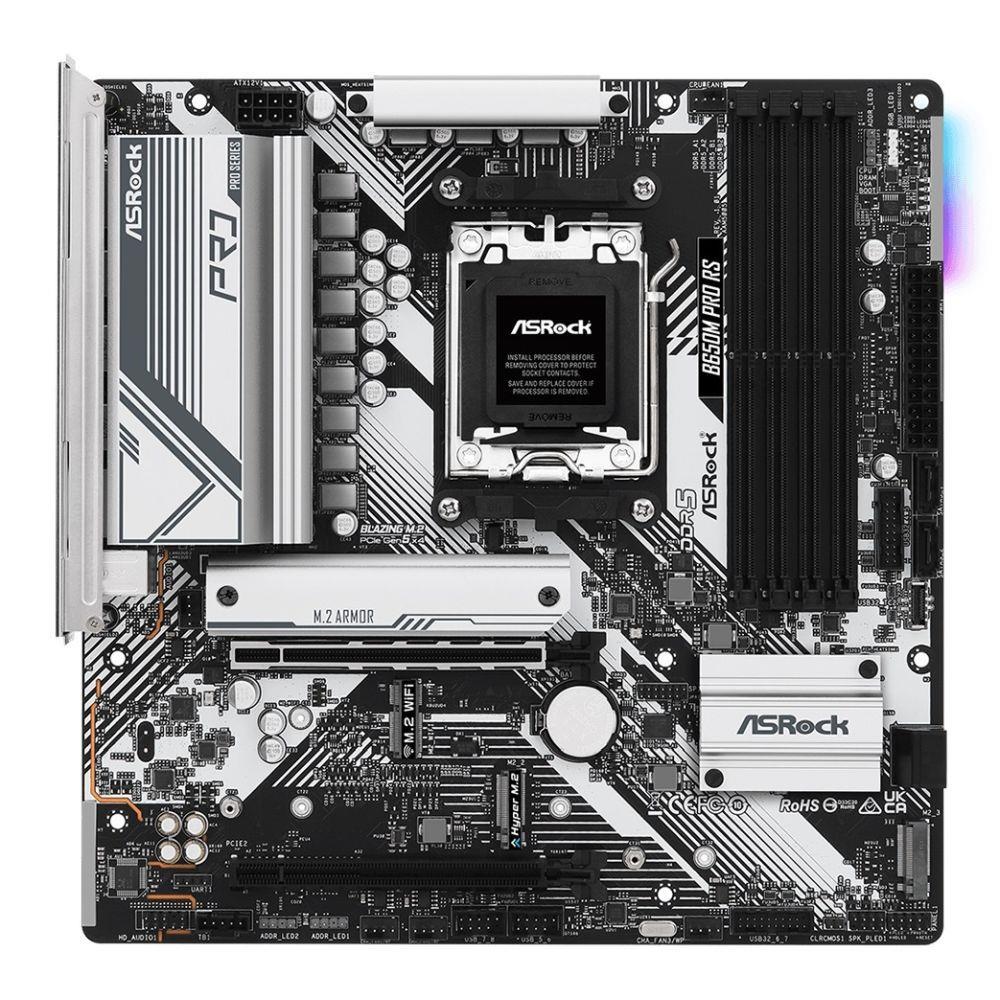 Материнська плата ASRock B650M Pro RS (90-MXBLP0-A0UAYZ), фото 1