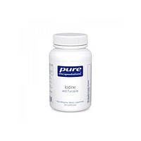 Микроэлемент Йод Pure Encapsulations Iodine Tyrosine 120 Caps PE-00384 PR, код: 7707186