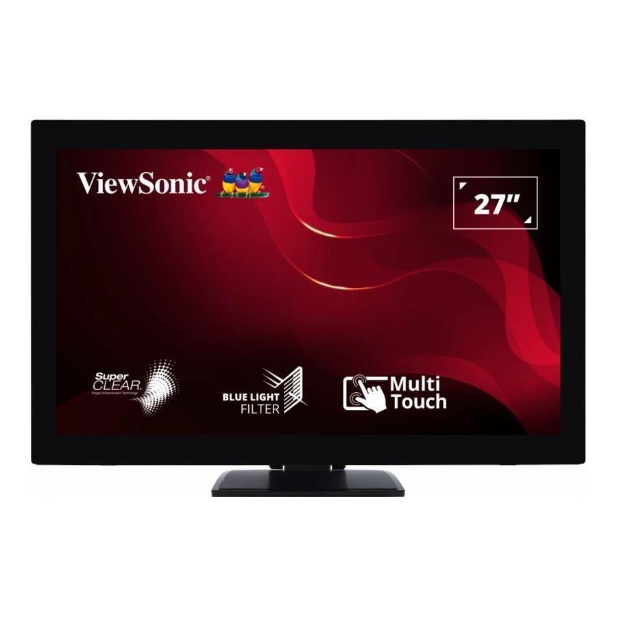 Монітор ViewSonic TD2760 Black, фото 1