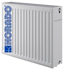 Сталеві радіатори Korado 33 клас бічне зв'язок.