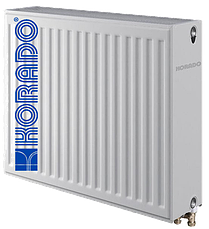 Сталеві радіатори Korado 33 клас нижнє зв'язок.