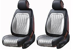 Чохли 3D Elegant Modena на передні сидіння автомобіля EL 700 233 сірого кольору