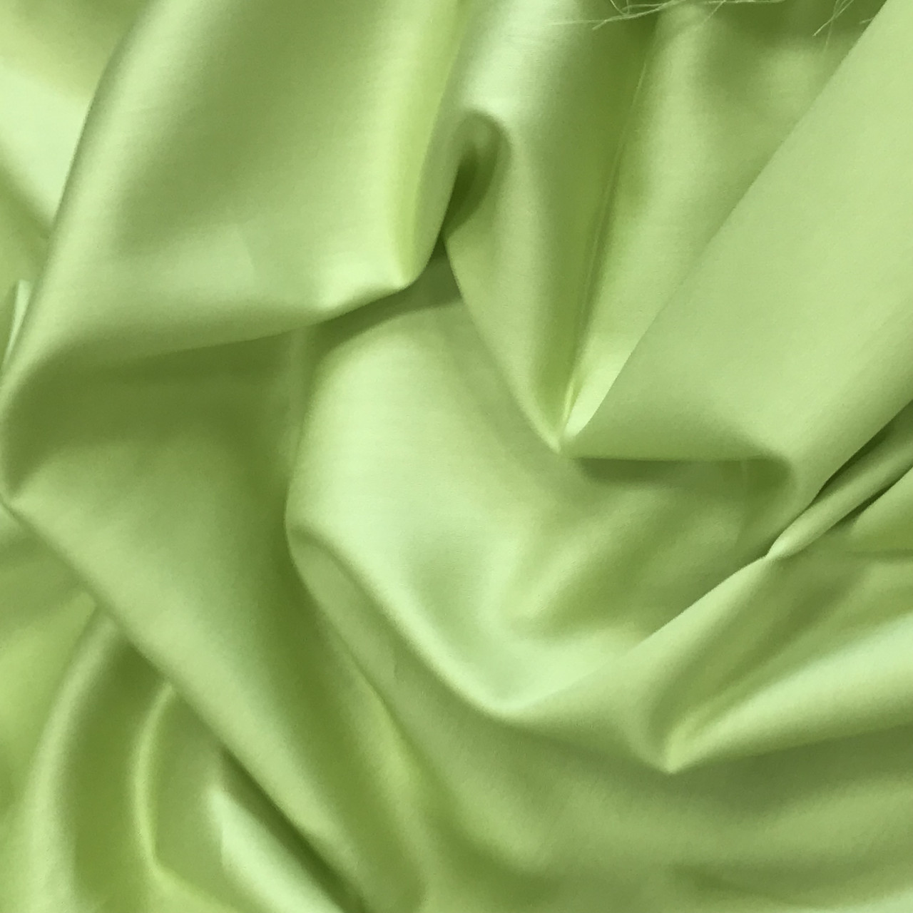 ВІДРЕЗ (1,3*2,4м) Сатин салатовий для постільної білизни, мерсеризований (ТУРЦІЯ шир. 2,4 м) (SAT-N-0051), фото 1