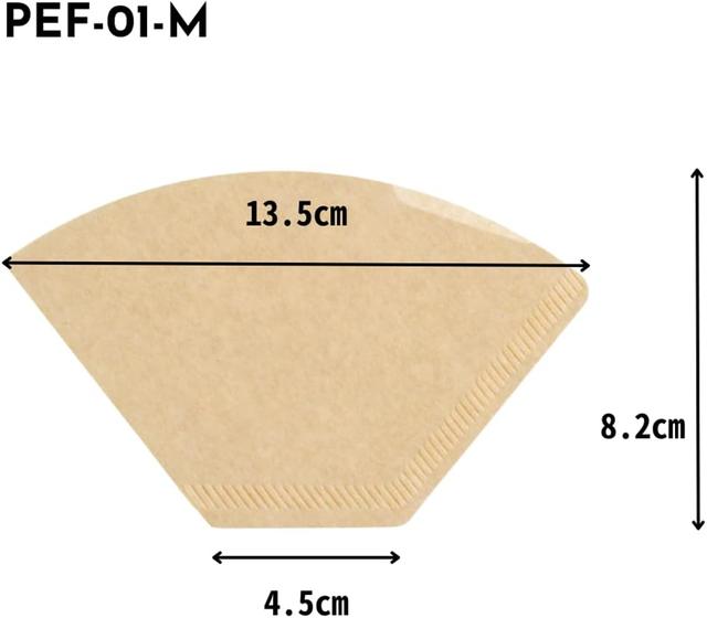 Фильтри Hario Pegasus Coffee Paper Filter 01 Натуральние
