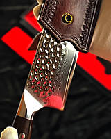 Кухонный Шеф Нож из Дамасской Стали серии "YU" Пустынное Дерево XINZUO Профессиональный нож ручной работы