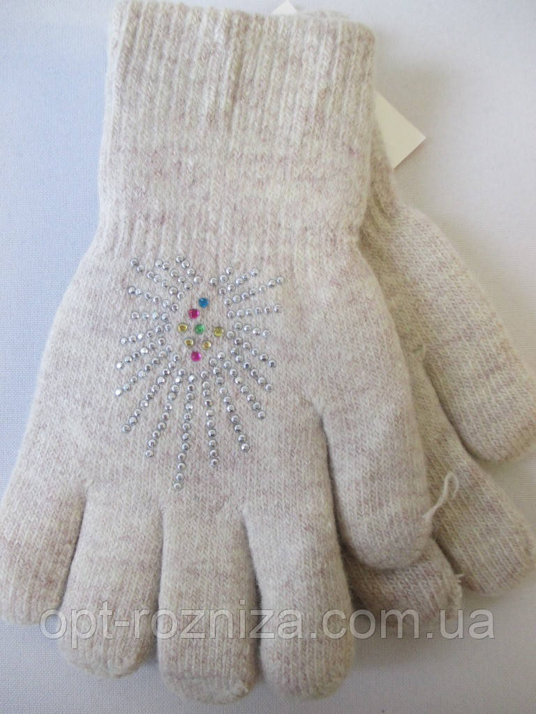 Утеплені рукавички на зиму.