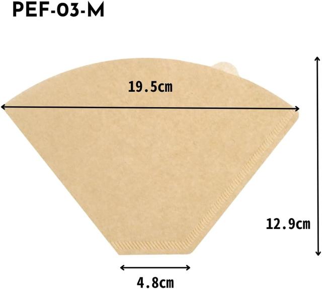 Фильтри Hario Pegasus Coffee Paper Filter 03 Натуральние