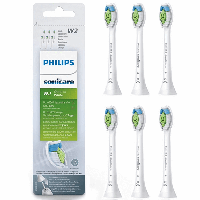 Насадки для электрической зубной щетки Philips Sonicare W2 Optimal White HX6066 белый сменный комплект 6 штук