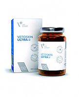 Харчова добавка Vet Expert VetoSkin Ultra (ВетоСкін Ультра) для підтримки і регенерації шкіри/шерсті у котів і собак, 60 шт