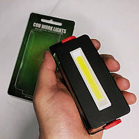 Мини-прожектор COB с магнитом (работает на батарейках), фонарь кемпинговый, фонари для кемпинга, блекаут