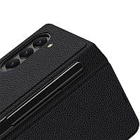 Шкіряний чохол-книжка GKK Leather Wallet with slot pen для Samsung Galaxy Z Fold5 SM_ITS