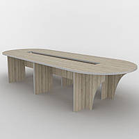 Стол для переговоров Тиса Мебель ОК-7 Сонома NL, код: 7436922