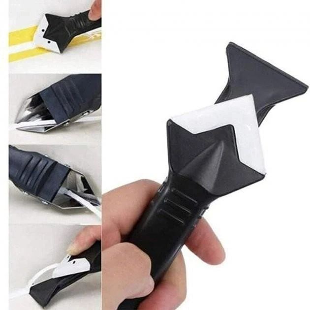 Силіконовий шпатель скребок для герметика та силікону SILICON TOWEL SCRAPER LS-012560