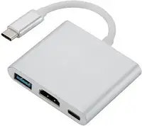 Hub Адаптер Dynamode Multiport 3-в-1 для ноутбуков Лучшая цена