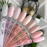 Полігель для дизайну та моделювання нігтів ART POLYGEL 15 мл (11 кольорів)