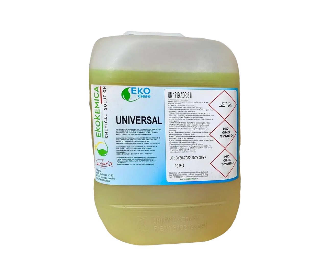 Універсальний очищувач Ekokemica Universal Для дому, офісу та салону автомобіля 10 кг, фото 1