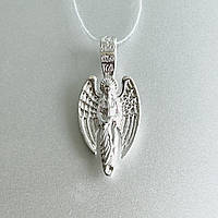 Серебряный кулон Архангел, Ангел Хранитель, оберег ангелок