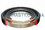 Сальник 80x125x12 мм двобортний гумовий армований для ущільнення валів, фото 2