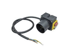 Кнопка пускова HCK3T для бетономішалки, 85*79 мм, 16 А, з проводом і вилкою