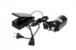 Двигун для швейної машини універсальний 180 Вт, 9000 об/хв, з педаллю