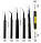 Набір антистатичних інструментів - 10 пінцетів і 1 сталевий шпатель - Прецизійні інструменти, фото 3
