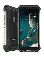 Защищенный смартфон Doogee S58 Pro 6 64GB Green IP68 IP69K Helio P22 NFC 5180mAh NX, код: 8035680