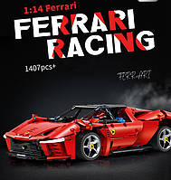 Конструктор машинка техник Ferrari Daytona SP3 на 1407 деталей