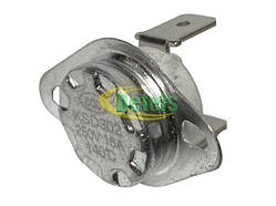 Термостат KSD302 250V 16A 140°C для масляного обігрівача, біметалічний