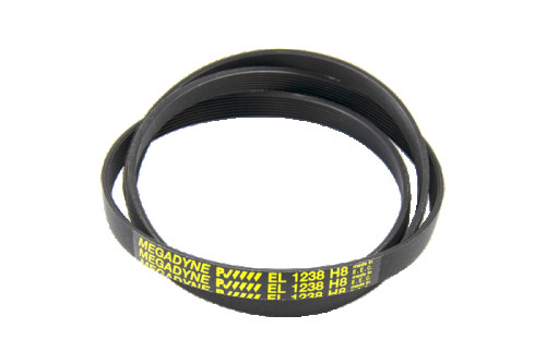 Ремінь поліремінний Megadyne 1238 ELH8, гумовий, 8 канавок, 1238 мм, фото 1