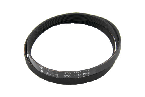 Ремінь поліклиновий Hutchinson 1181 PHE7 для Indesit C00059721, резиновий, 7 ребер, фото 1