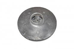 Крыльчатка для насоса БЦН Ворскла, діаметр 130 мм, міцний алюміній