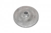 Крыльчатка (рабочее колесо) для насоса Агидель, d=8/24/125 мм, горбатая