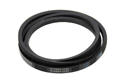 Ремінь клиновий 3L 485 Whirlpool 481281728286, довжина 48,5 дюйма, ширина 10 мм, фото 1