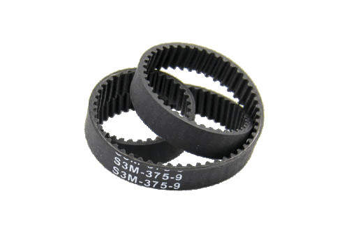 Ремінь для хлібопічки Moulinex, Tefal 375-3M-9, гумовий, 375мм, 125 зубців, фото 1