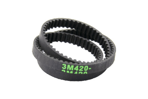 Ремінь для хлібопічки Gorenje 401584 420-3M-6 гумовий, 140 зубців, 420 мм, фото 1