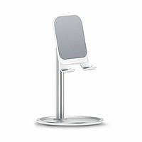 Тримач для телефона Usams US-ZJ048 Mobile Phone Desktop Holder Silver