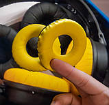 Амбушури для навушників earpads Sennheiser HD25 HD25-1 Sennheiser HD25 II Pro Light HD25 SP Колір Жовтий, фото 4
