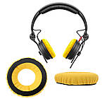 Амбушури для навушників earpads Sennheiser HD25 HD25-1 Sennheiser HD25 II Pro Light HD25 SP Колір Жовтий, фото 5