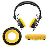 Амбушури для навушників earpads Sennheiser HD25 HD25-1 Sennheiser HD25 II Pro Light HD25 SP Колір Жовтий, фото 10