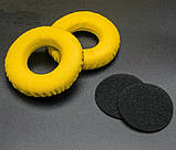 Амбушури для навушників earpads Sennheiser HD25 HD25-1 Sennheiser HD25 II Pro Light HD25 SP Колір Жовтий, фото 7