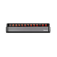 Паркувальна карта Baseus Moonlight Box Series Temporary Parking Number Plate Dark gray