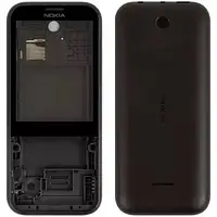 Задняя панель корпуса (крышка аккумулятора) для Nokia 225 Dual Sim Black