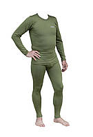 Термобілизна чоловіча Tramp Microfleece комплект (футболка+штани) olive UTRUM-020, UTRUM-020-olive-3XL