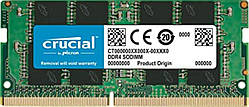 Оперативна пам'ять DDR4 Crucial 16GB 2400MHz CL17 SODIMM