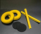 Накладки на наголов'я амбушури headband Sennheiser HD25 Sennheiser HD25-1 Sennheiser HD25 II Pro Колір Жовтий, фото 5