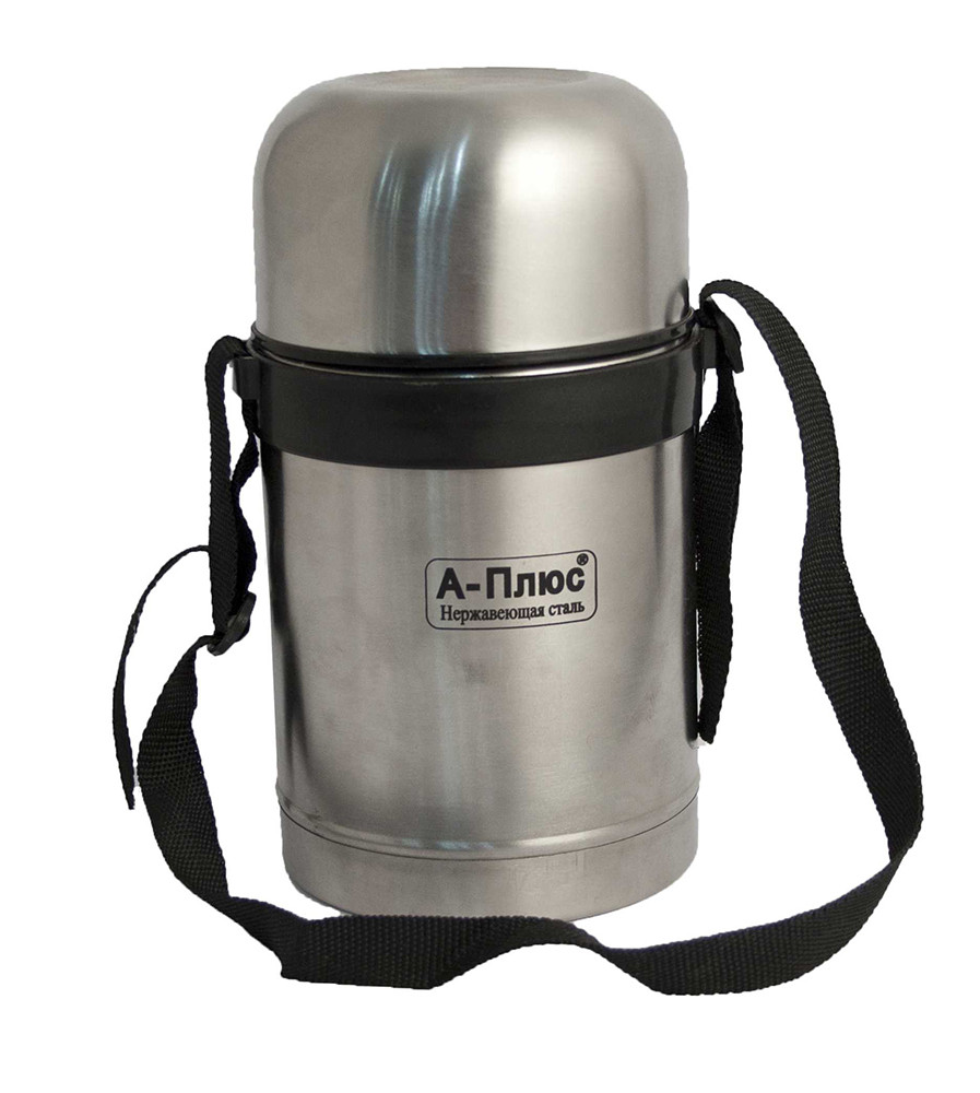 Термос харчовий металевий 0,75 л A-plus 1663, фото 1